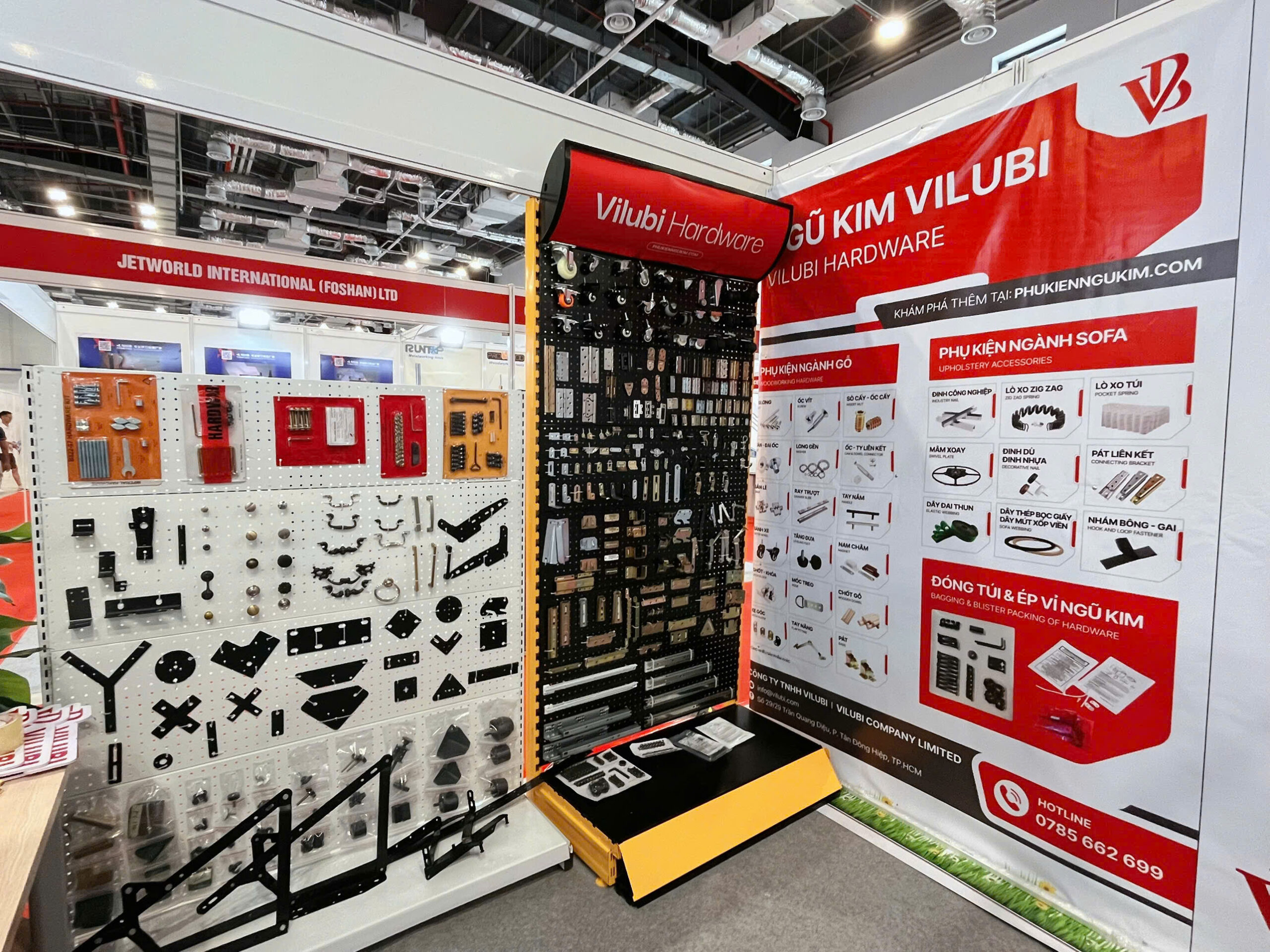 gian hàng vilubi tại bifa wood 2025
